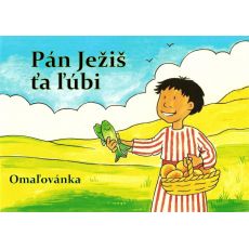 Pán Ježiš ťa ľúbi - omaľovánka