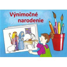 Výnimočné narodenie - omaľovánka