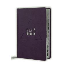 Biblia, Roháček, 2020, tmavofialová, pevná, indexy