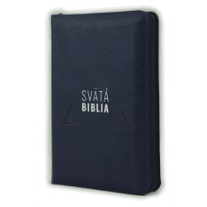 Biblia, Roháček, 2020, tm.modrá, indexy, zips