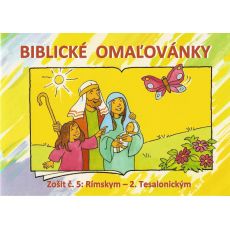 Biblické omaľovánky 5 - omaľovánka