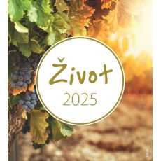 Pohľadnicový kalendár Život 2025